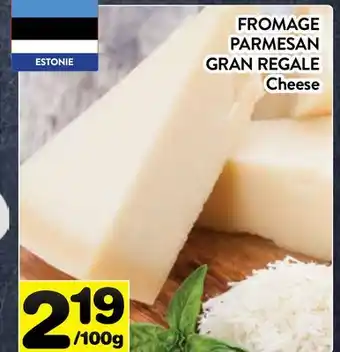 Supermarché PA FROMAGE PARMESAN GRAN REGALE | Cheese offer