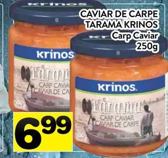 Supermarché PA CAVIAR DE CARPE TARAMA KRINOS | Carp Caviar offer