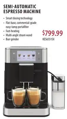 TA Appliances & Barbecues KITCHEN AID SEMI-AUTOMATIC ESPRESSO MACHINE offer