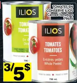 Supermarché PA TOMATES EN CONSERVE ILIOS | Canned Tomatoes offer