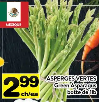 Supermarché PA ASPERGES VERTES | Green Asparagus offer