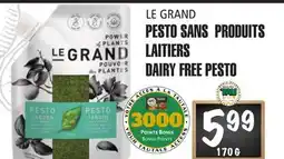 Marches Tau PESTO SANS PRODUITS LAITIERS LE GRAND offer