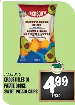 Marches Tau CROUSTILLES DE PATATEDOUCE JACKSON'S offer