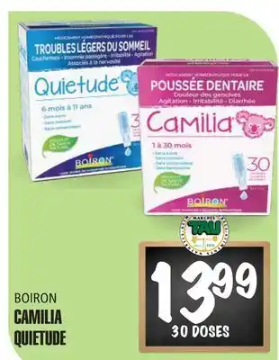 Marches Tau CAMILIA QUIETUDE BOIRON offer