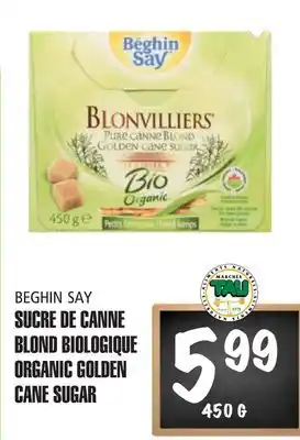 Marches Tau SUCRE DE CANNE BLONDBIOLOGIQUE BEGHIN SAY offer