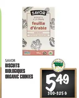 Marches Tau BISCUITS BIOLOGIQUES SAVOR offer