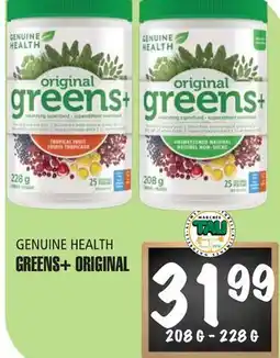 Marches Tau GREENS+ORIGINAL GENUINE HEALTH offer