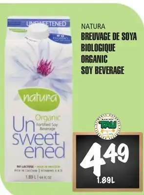 Marches Tau BREUVAGE DE SOYA BIOLOGIQUE NATURA offer