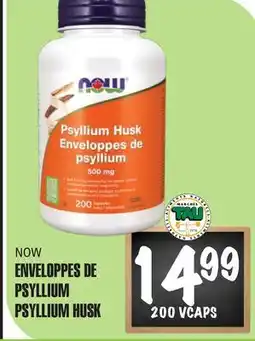 Marches Tau ENVELOPPES DE PSYLLIUM NOW offer