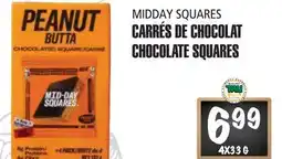 Marches Tau CARRÉS DE CHOCOLAT MIDDAY SQUARES offer