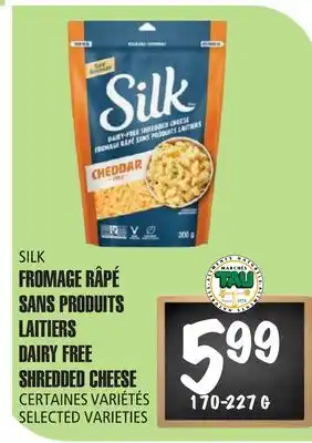 Marches Tau FROMAGE RÂPÉ SANS PRODUITS LAITIERS SILK offer