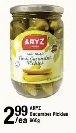 Arz Fine Foods ARYZ Cucumber Pickles offer