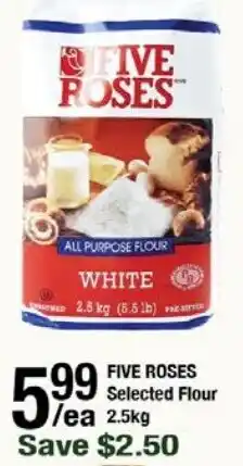 Arz Fine Foods Five roses selected flour offer