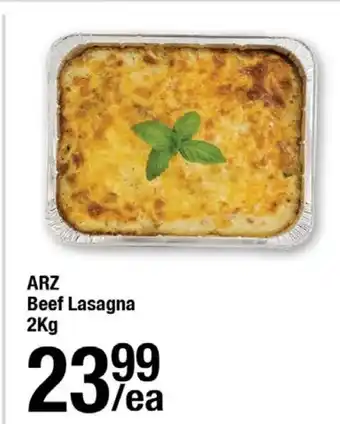 Arz Fine Foods ARZ Beef Lasagna offer