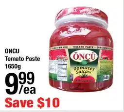 Arz Fine Foods Oncu tomato paste offer