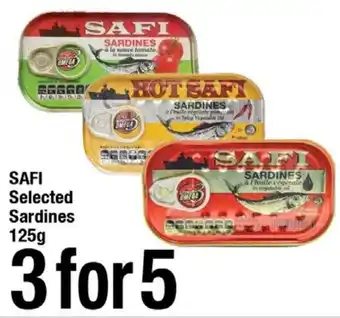 Arz Fine Foods Safi selected sardines offer