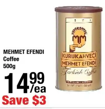 Arz Fine Foods Mehmet efendi coffee offer