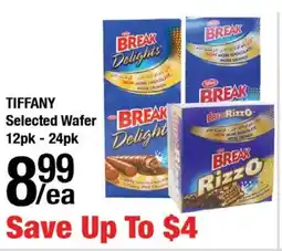 Arz Fine Foods Tiffany selected wafer offer