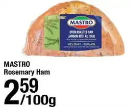 Arz Fine Foods Mastro rosemary ham offer