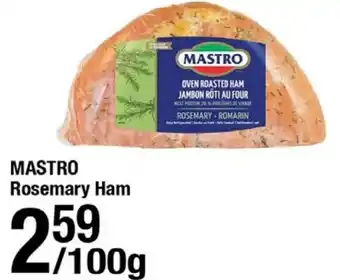 Arz Fine Foods Mastro rosemary ham offer