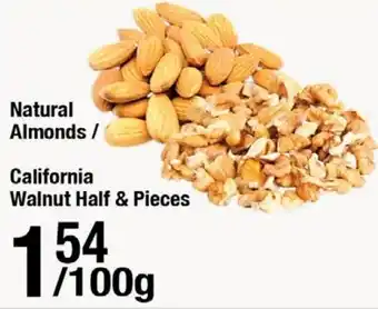 Arz Fine Foods Natural Almonds / California Walnut Half & Pieces offer