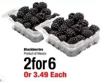 Arz Fine Foods Blackberries offer