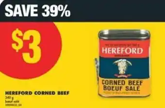 No Frills Hereford corned beef offer