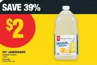 No Frills PC lemonade offer