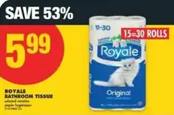 No Frills Royale bathroom tissue offer