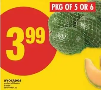 No Frills Avocados offer