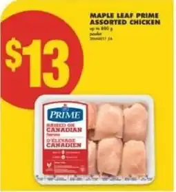 No Frills Maple leaf prime assorted chicken offer