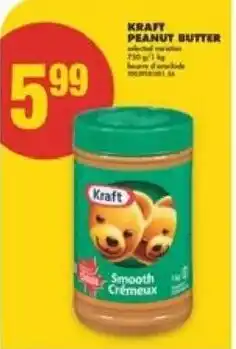 No Frills Kraft peanut butter offer