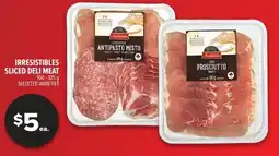 Metro Irresistibles sliced deli meat offer