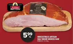 Metro Irresistibles artisan half moon smoked ham offer