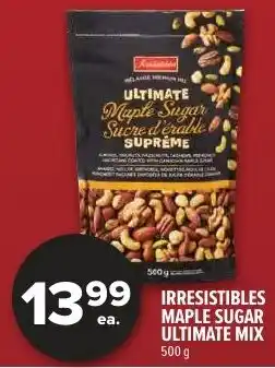 Metro Irresistibles maple sugar ultimate mix offer