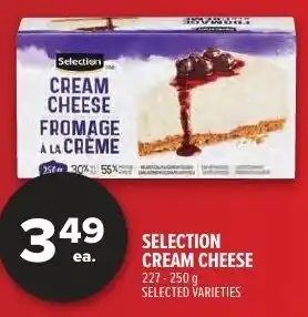 Metro Selection cream cheese offer