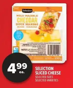 Metro Selection sliced cheese offer