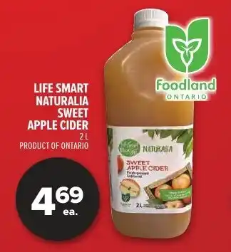 Metro Life smart naturalia sweet apple cider offer