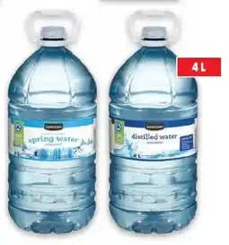 Metro Selection spring or distilled water offer