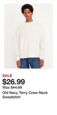 Old Navy Old Navy Terry Crew-Neck Sweatshirt offer