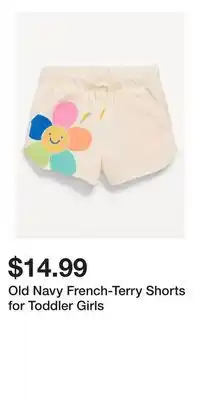 Old Navy Old Navy French-Terry Shorts for Toddler Girls offer