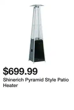 Newegg Shinerich Pyramid Style Patio Heater offer