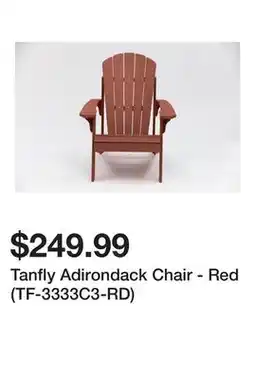 Newegg Tanfly Adirondack Chair - Red (TF-3333C3-RD) offer