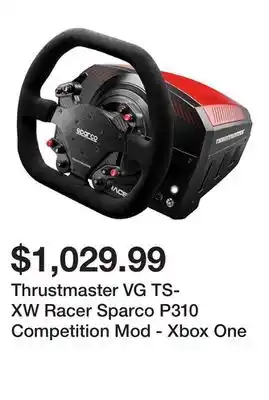 Newegg Thrustmaster VG TS-XW Racer Sparco P310 Competition Mod - Xbox One offer