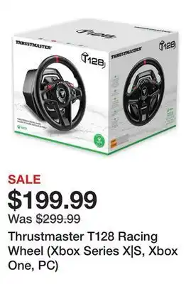 Newegg Thrustmaster T128 Racing Wheel (Xbox Series X|S, Xbox One, PC) offer