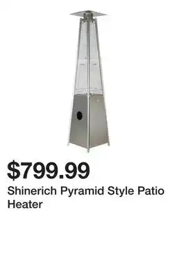 Newegg Shinerich Pyramid Style Patio Heater offer