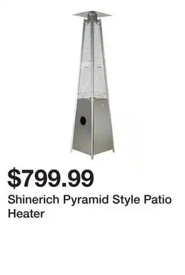 Newegg Shinerich Pyramid Style Patio Heater offer