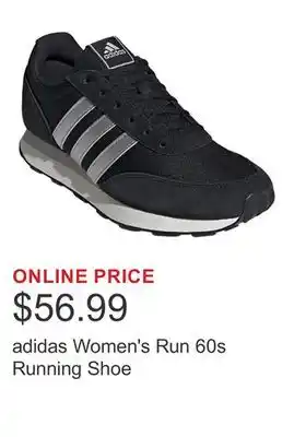 Costco adidas Women's Run 60s Running Shoe offer