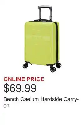 Costco Bench Caelum Hardside Carry-on offer