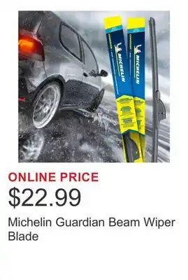 Costco Michelin Guardian Beam Wiper Blade offer